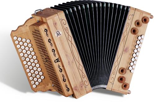 Fichte geölt von Müller Harmonika