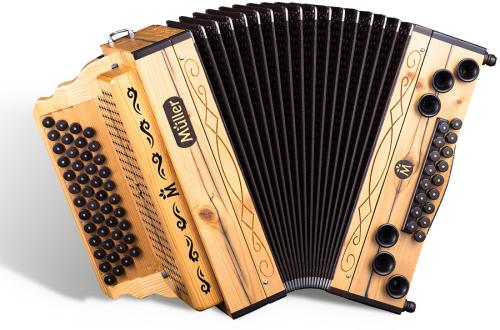 Fichte Antik von Müller Harmonika