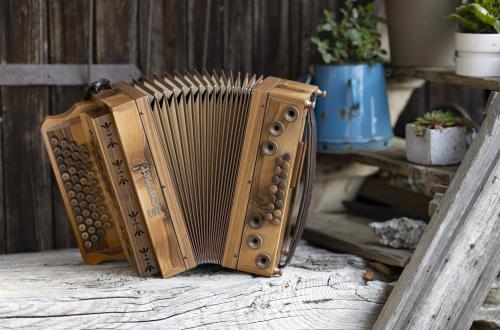 Grand Edelholz Nuss von Sammer Harmonika