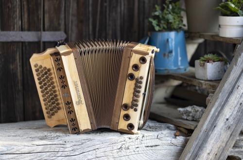 Grand Edelholz 36er Ahorn von Sammer Harmonika
