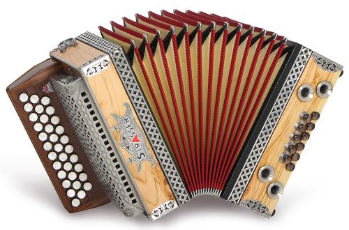 Classic Natur (weinrot) von Strasser Harmonika