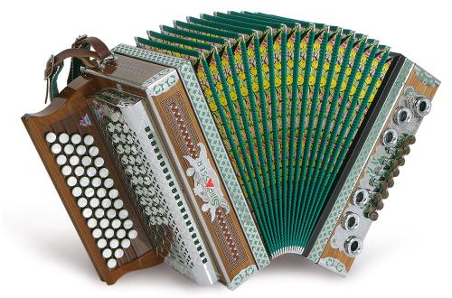 Professional (Nuss grün) von Strasser Harmonika