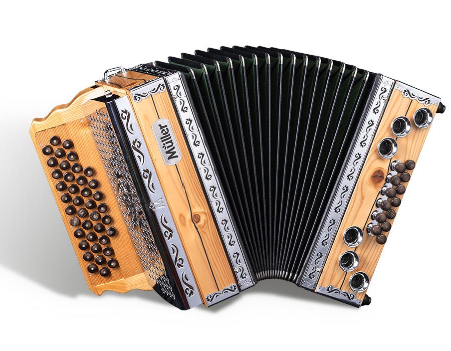 Rot-Tanne exklusiv von Müller Harmonika