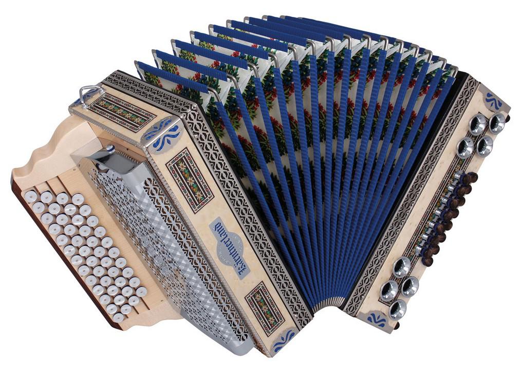Waldheimat blau von Kärntnerland Harmonika