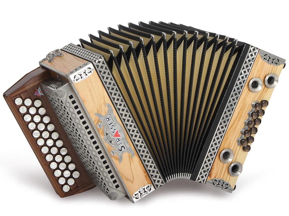 Classic Natur (schwarz) von Strasser Harmonika