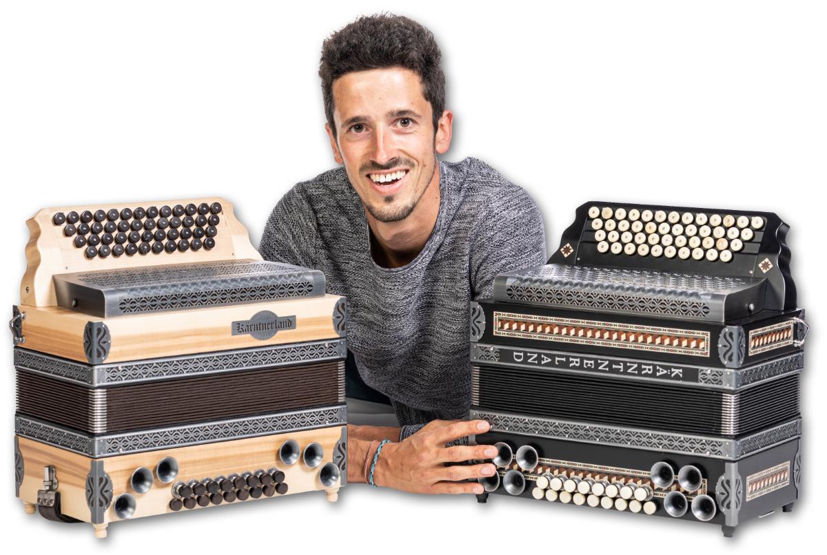 Hubert mit Harmonikas